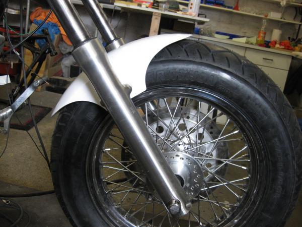 VT 600 Custom Frontfender 16" - 130er